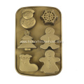 Silicone Christmas cake chocolate mold